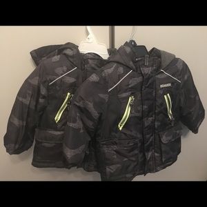 Winter jacket for toddler boys